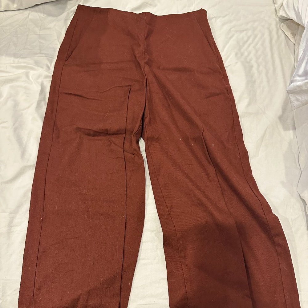 Ann Taylor Crop Flare Work Pants